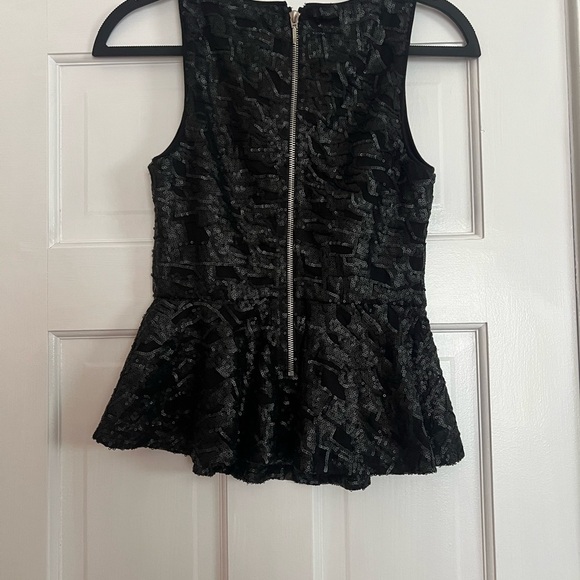 #46 FOREVER 21 • SEQUIN PEPLUM TANK TOP - Picture 2 of 5
